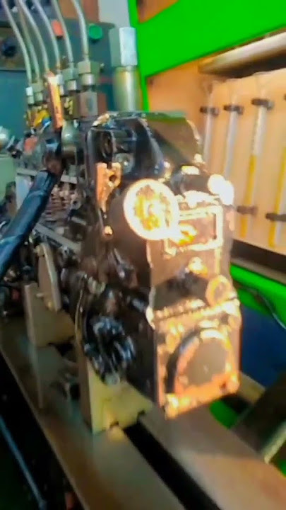 VOLVO 6 cylinder generator diesel fuel pump repair and test by mico diesel service #rampur