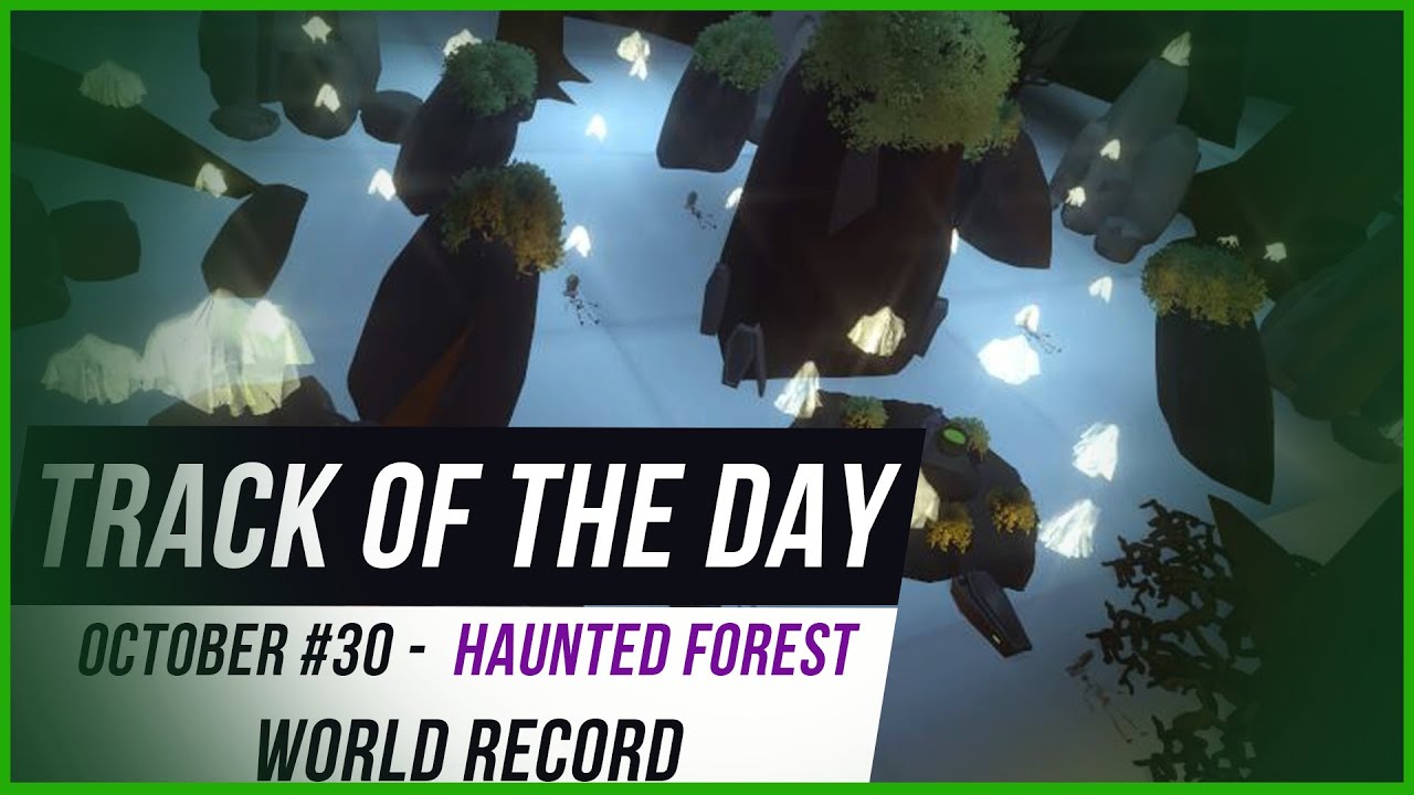 Trackmania TOTD October #30 - Haunted Forest | xTigershark777 - 38.955 World Record