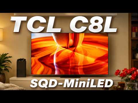 TCL C8L 65”: Η απόλυτη SQD-Mini LED για κάθε σαλόνι;
