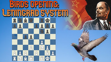 Birds opening : Leningrad System | Complete Masterclass | #chess #chesscom #chessopenings