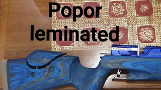 leminateted wood rifle butt for indonesia by octagon chamber hummer h7