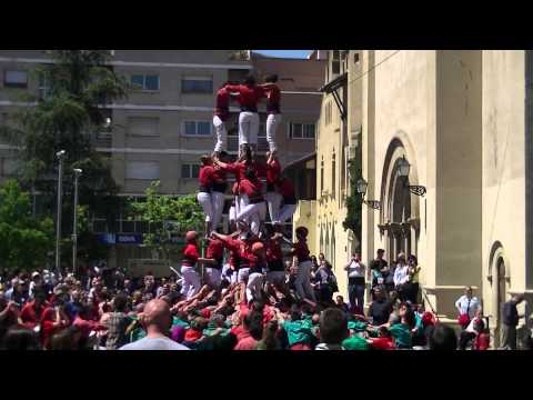 Castellers de Barcelona: 4d8 Major del Roser a Cerdanyola 04/05/2014