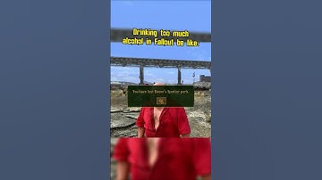 Drinking too much alcohol in Fallout be like: #memes #fallout #shorts