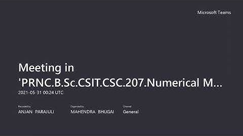 Numerical Method 1.1 Introduction || Characteristics || Direct Vs Iterative Methods