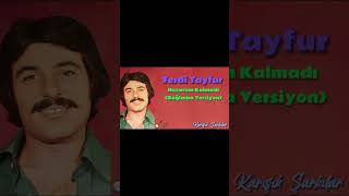 Ferdi Tayfur - Huzurum Kalmadı(Bağlama Versiyon) #müzik #keşfet #arabeskmüzik #ferditayfur #kesfet