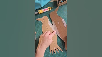 How to make the Flapping Birds Craft 🕊️ #craftingideas