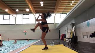 Aqua Zumba Bella Ciao (easiest warm up)