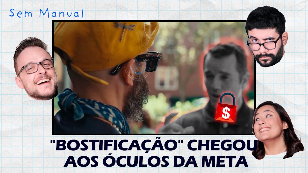 PAYWALL nos óculos Meta, Samsung confirma Fold 8 "achatado" e fim dos dicos de PS5 #SemManual 42