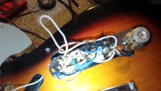 Telecaster 4 way switch - cannot find ground issue...