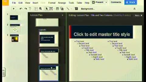 CAT 10-12 Working in Google Docs - Presentations - 2 Inserting Videos and Animations
