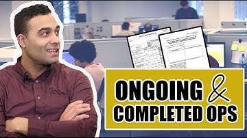 The Difference Between Ongoing & Completed Operations