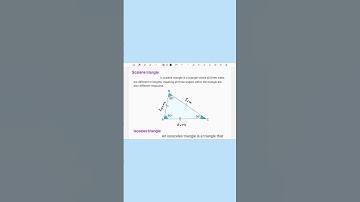 Definition: Scalene triangle