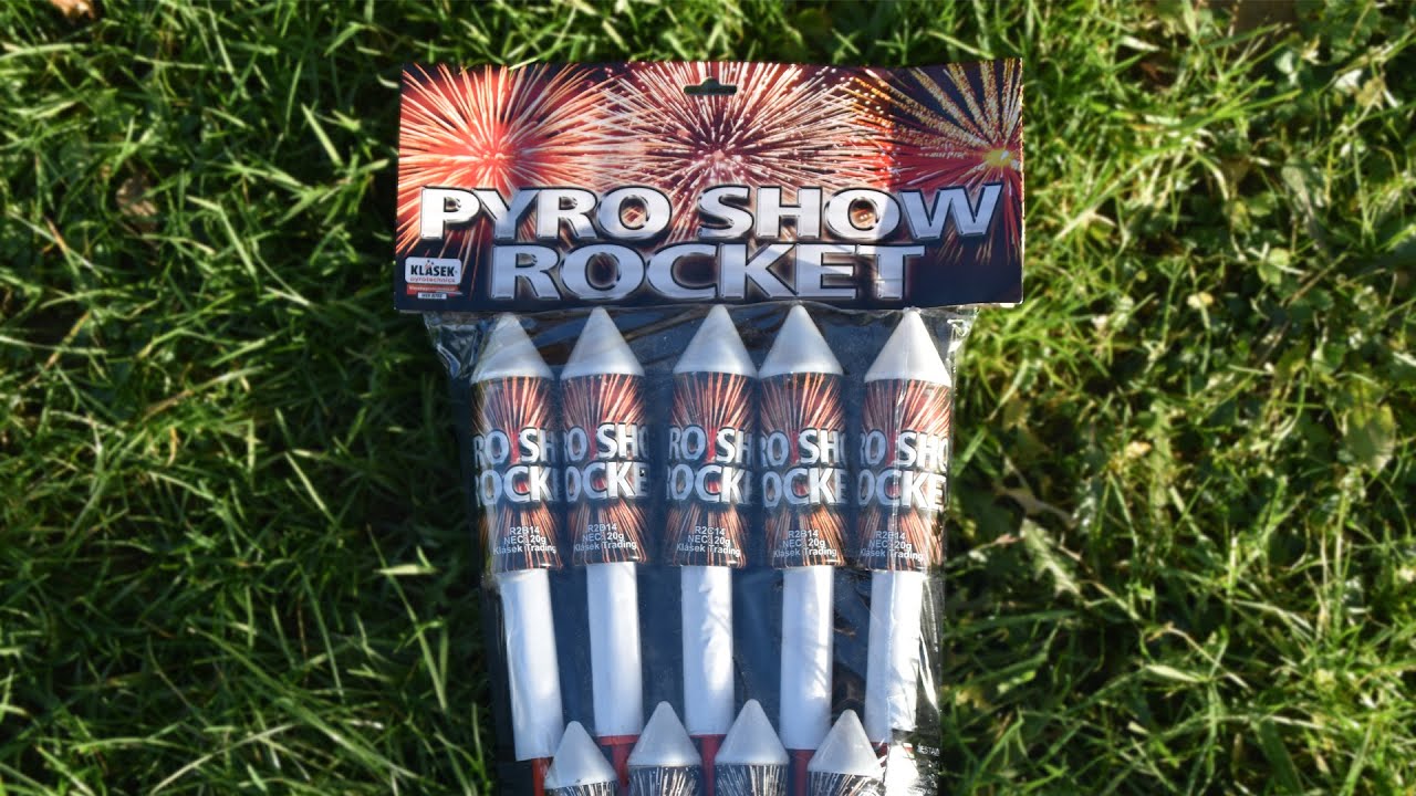 Pyro Show Rocket | Klasek Pirotehnika - YouTube