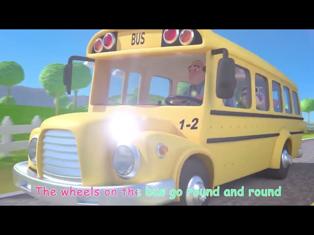 Cocomelon Wheels on the bus 173 Seconds several versions class=