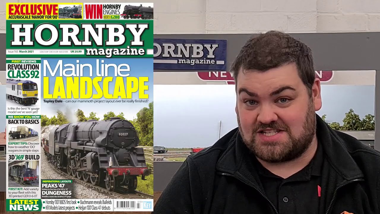 Hornby Magazine, Railway Modelling Print Magazine Subscription