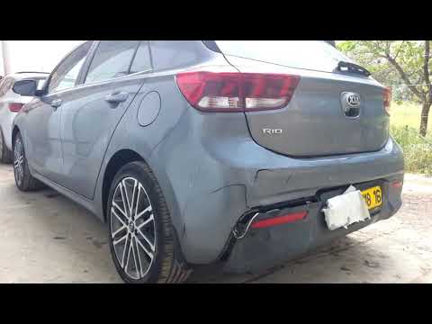   تصليح خلفية سيارة كيا ريو باسينا