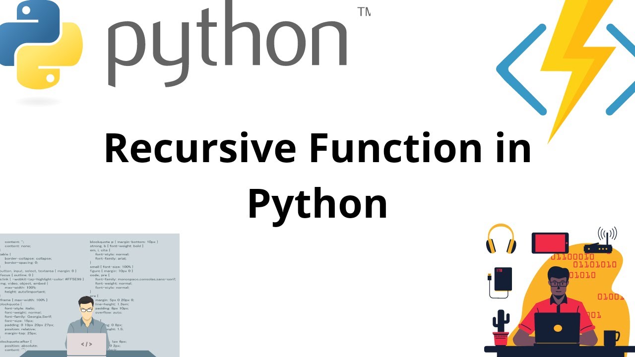 recursive problem solving in python