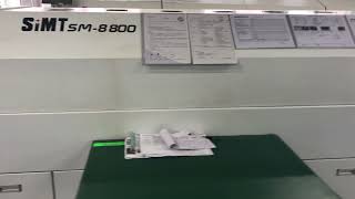 SMT line is making PCB for LED high bay light