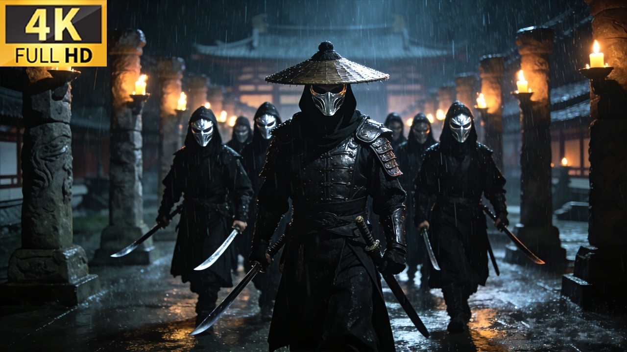 Теневой Убийца Мстит Таинственный Киллер Уничтожает Всю Армию В Одиночку ⚔️🔥💥