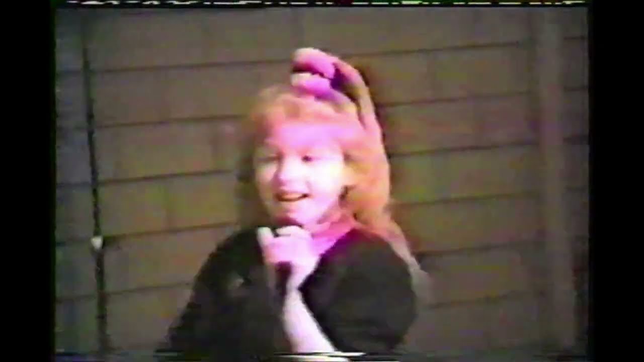 Christina Aguilera as a child at Jude Pohls' Talent Showcase (1991)