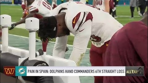 Pain in Spain as Commanders