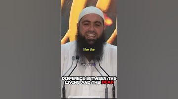 THE DIFFERENCE BETWEEN THE LIVING AND THE DEAD | Muhammad Hoblos | #islam #shorts #muhammadhoblos