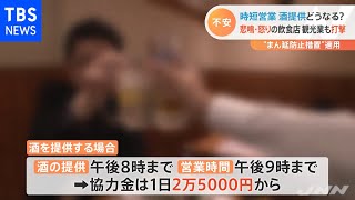 「まん延防止措置」適用で飲食業・観光業への影響は