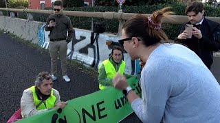 Roma, Ultima Generazione blocca di nuovo il Raccordo: la rabbia degli automobilisti