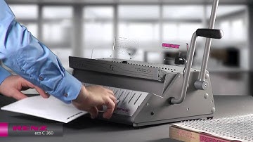 Renz Eco C 360 2:1 Wire Binding Machine