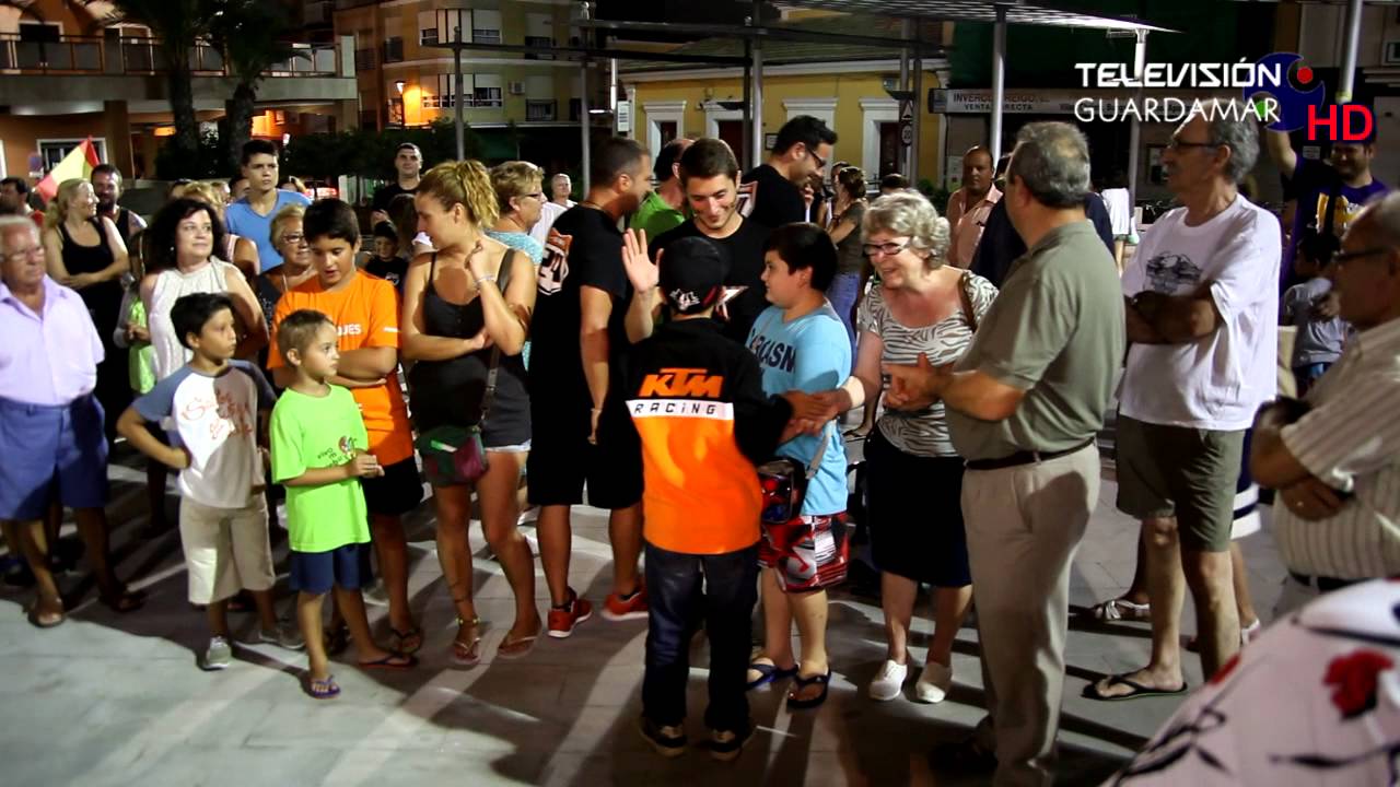 Llegada a Guardamar de David Braceras "el petrolico" Subcampeón de Europa MX65