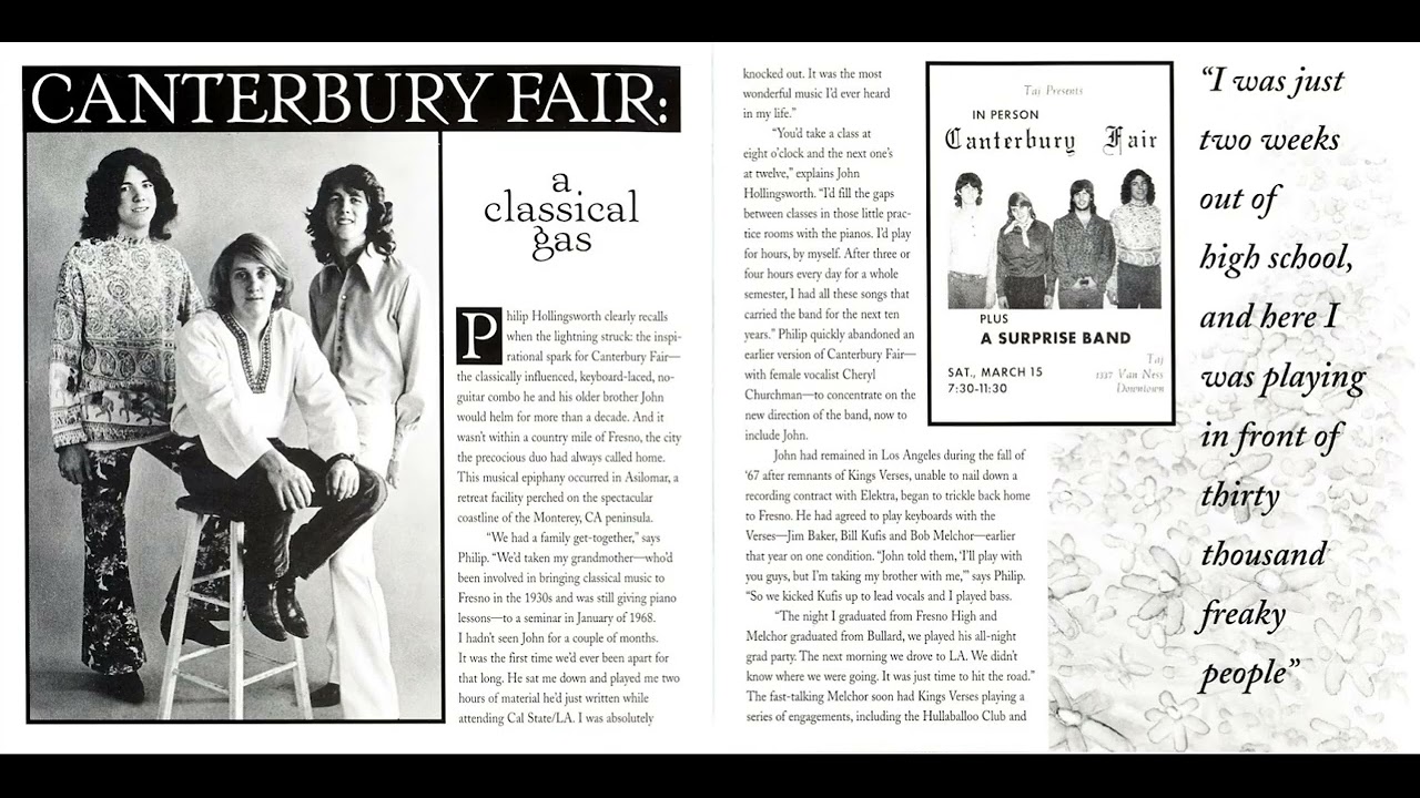 Canterbury Fair   Russian Opera   1968 USA, Art  Progressive  Psychedelic Rock