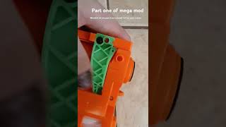 Nerf mega megalodon mod part one #nerfmodding