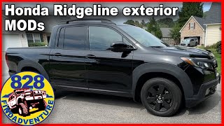 Honda Ridgeline exterior mods, Flares, fog lights, Dual Horn, Tinted Emblem, Bumper Removal, etc.