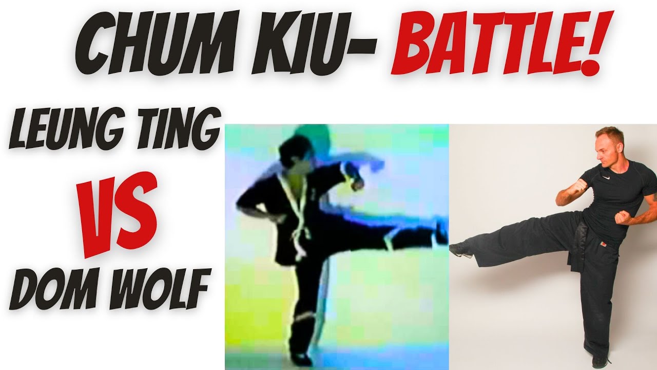 Leung Ting Wing Tsun VS Dom Wolf Wing Chun Chum Kiu Battle! Second Form 