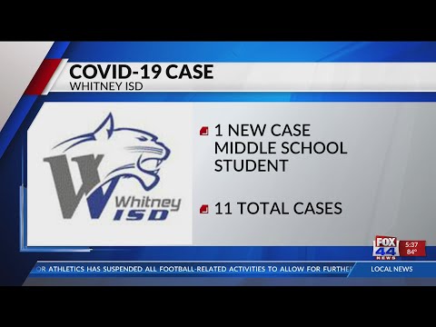 Whitney middle school student, high school student test positive for COVID-19