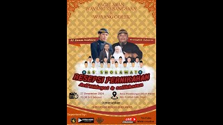 PAGELARAN WAYANG GOLEK KEBANGSAAN  DALAM RANGKA RESEPSI PERNIKAHAN ARIF HIDAYAT DAN SOLIKHATUN