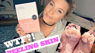 WTF?! PEELING FEET MASK | Graceandstella.com