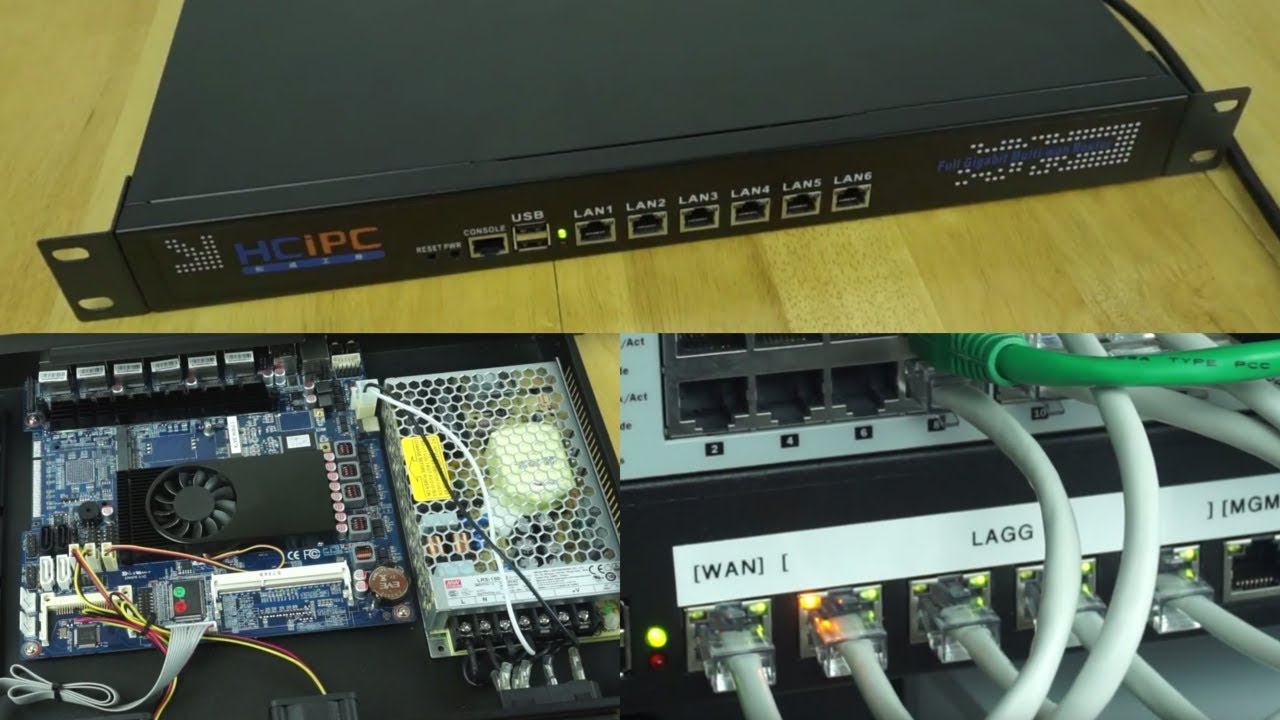 The Perfect Budget Router? Sub £200 1U Server from Aliexpress - YouTube