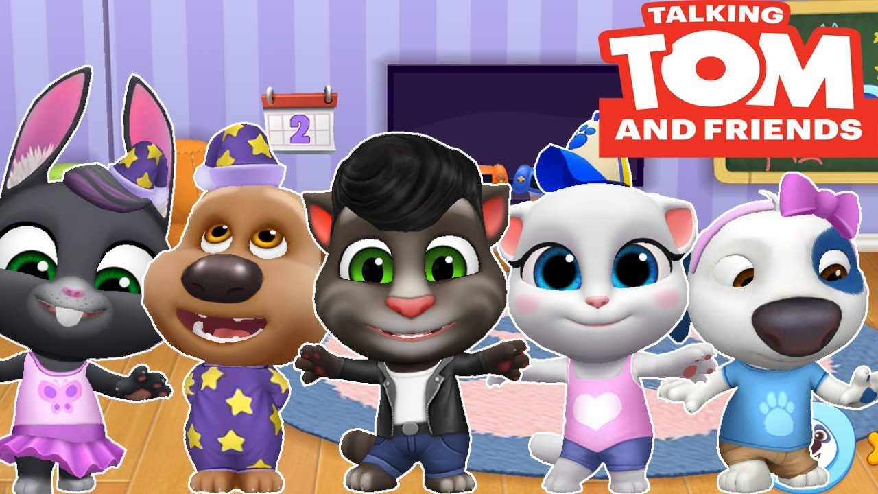 My Talking Tom: AMIGOS / FRIENDS (jogo gameplay) - parte 2