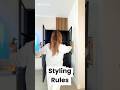 3 Cabinet Styling rules #stylingrules #shorts