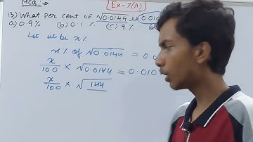 Q13 Ex 7A Percentage | ICSE Math Class 8 | S. Chand Solutions | OP Malhotra |