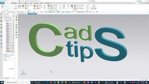 Logo Design by using NX