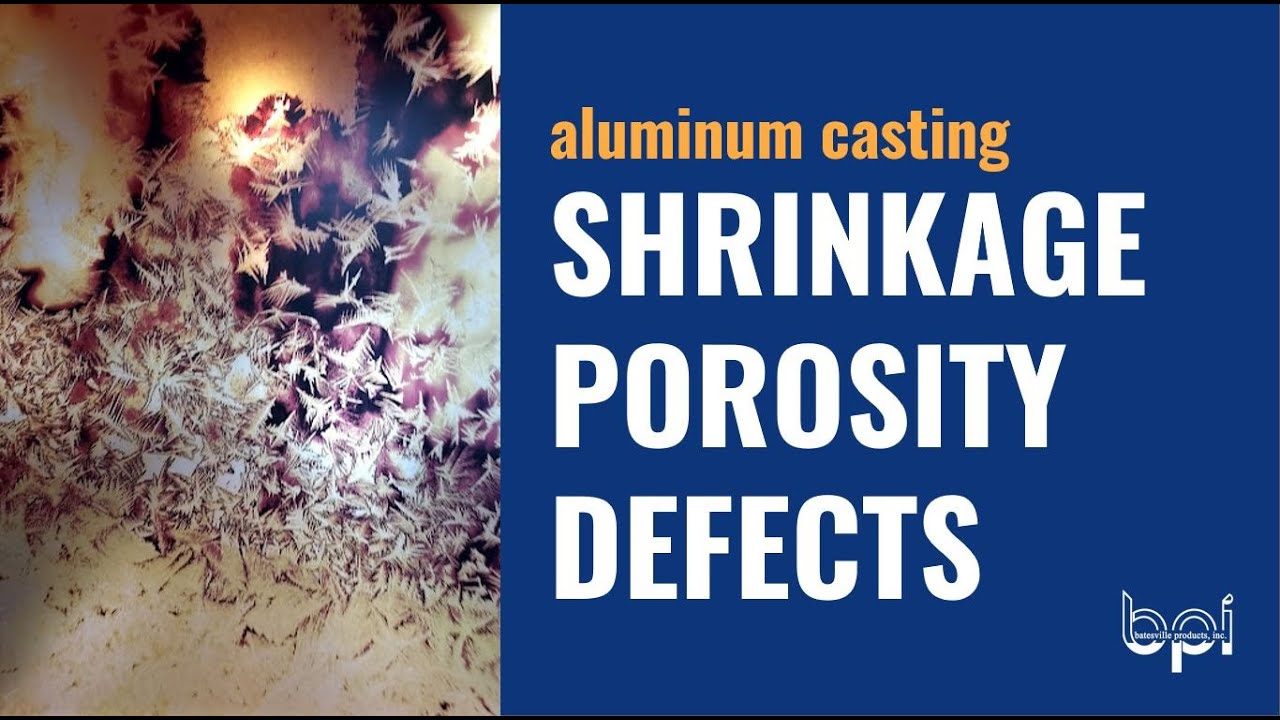 How to Identify & Prevent SHRINKAGE POROSITY (casting defect 5 of 6
