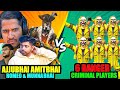 Ajjubhai amitbhai munnabhai  romeo vs 6 yellow danger criminals who will win garena free fire