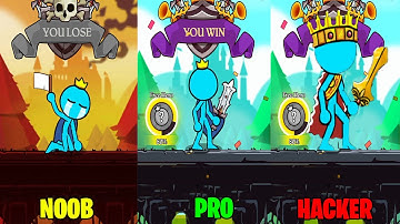 NOOB vs PRO vs HACKER - Stick Clash
