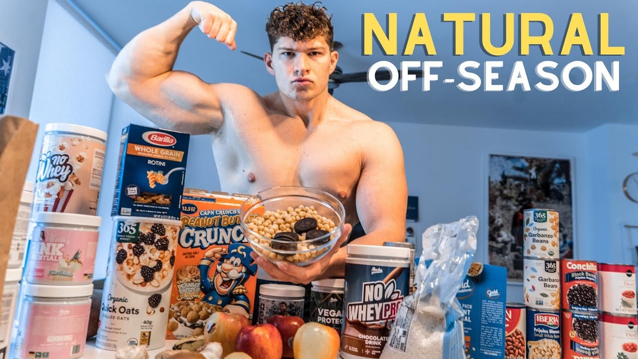 Das ALLES esse ich in meiner NATURAL OFF-SEASON!