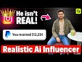 I Built a Realistic AI Influencer in Minutes… Here’s What Happened (Faceless Instagram)