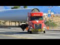 Jordan Carriers Truck Spotting Arizona USA - Oversize Load Heavy Haul