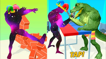 Muscle Rush 🏋️Level(37,38)New level-Android, iOS Gameplay