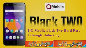 Qmobile Black 2  Hard REST & Google Account Bypass With Cm2 Spd( 2020)